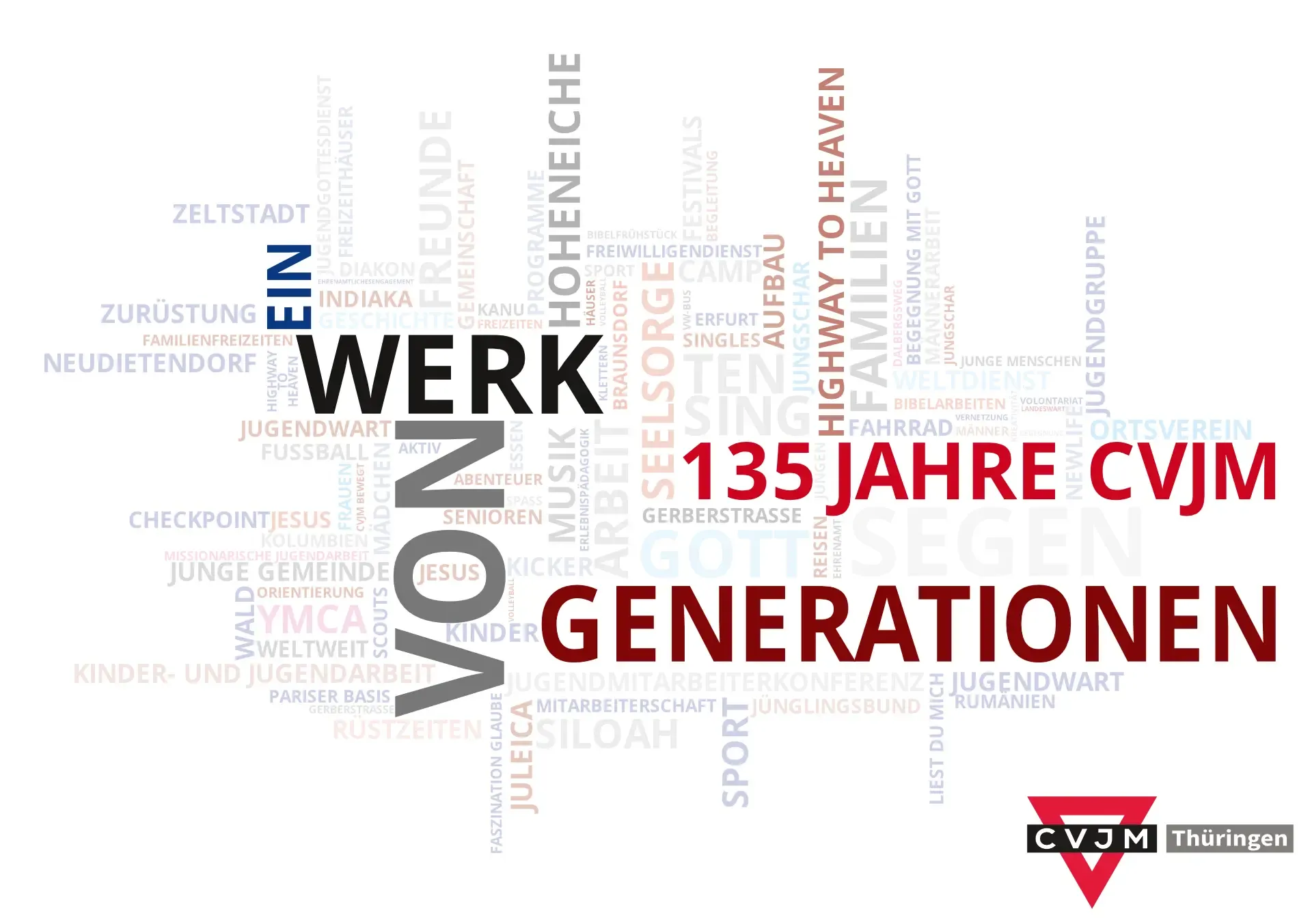 Titelbild des Buches: Ein Werk von Generationen. 125 Jahre CV JM Thüringen